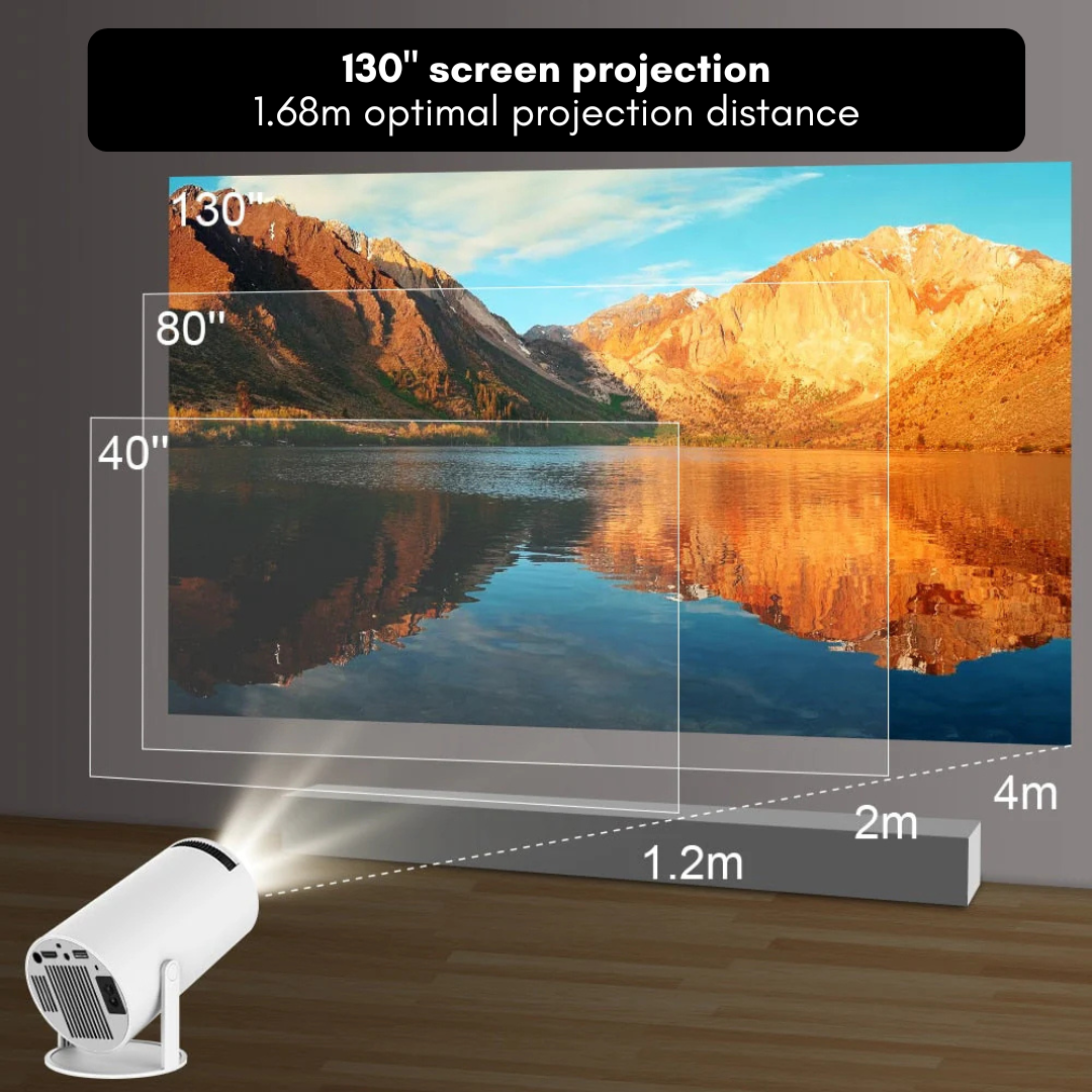 CineGlow Mini Projector